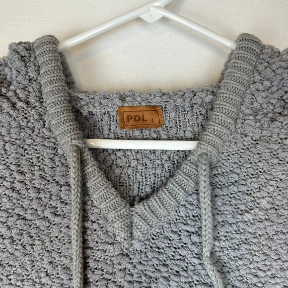 POL Hooded Boucle Sweatshirt Sweater - Picture 2 of 7